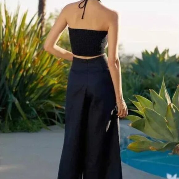 Faithful the Brand Linen Set - Pants and Smocked Top - Size 4 - Picture 10 of 11